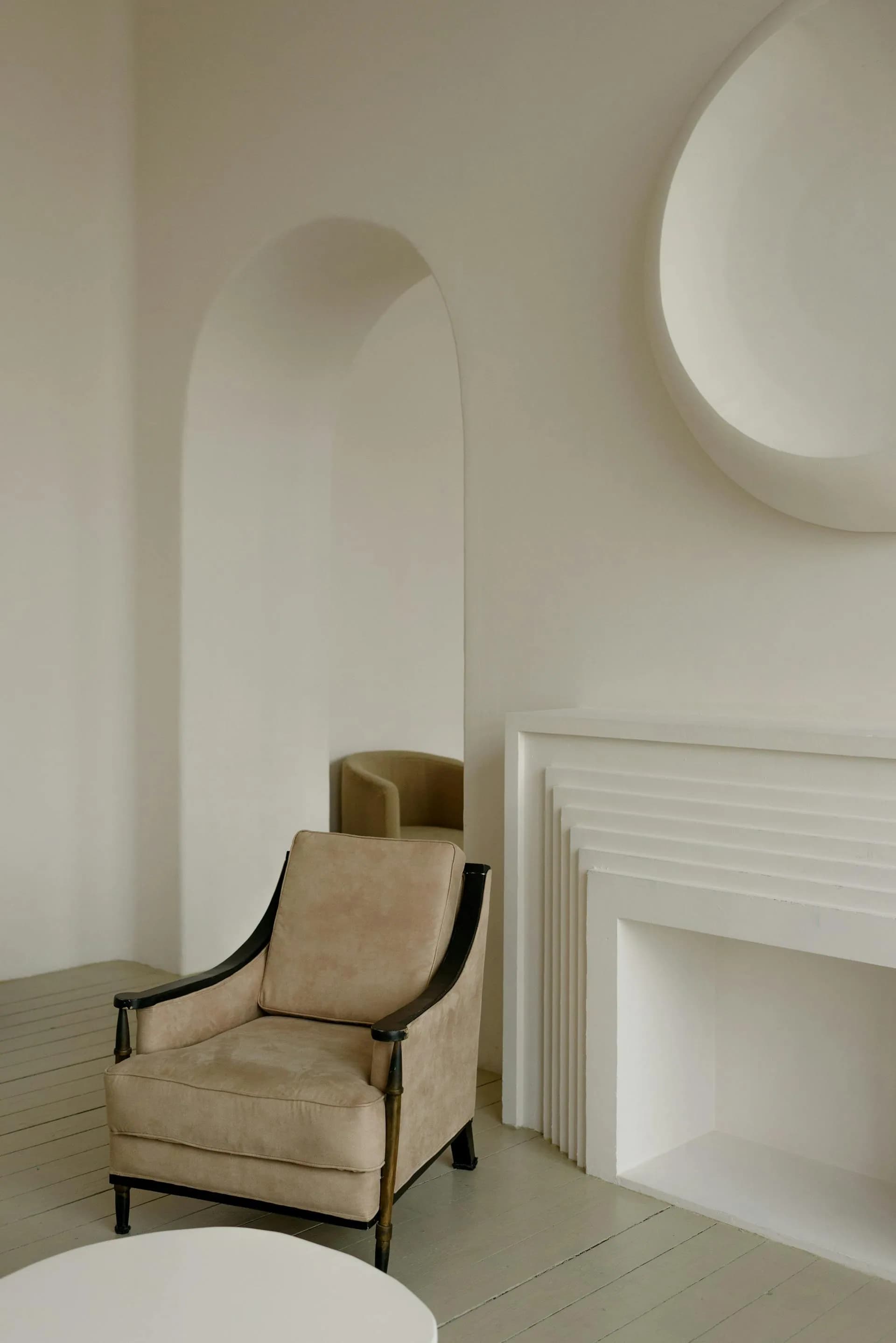 Restored terrazzo foyer